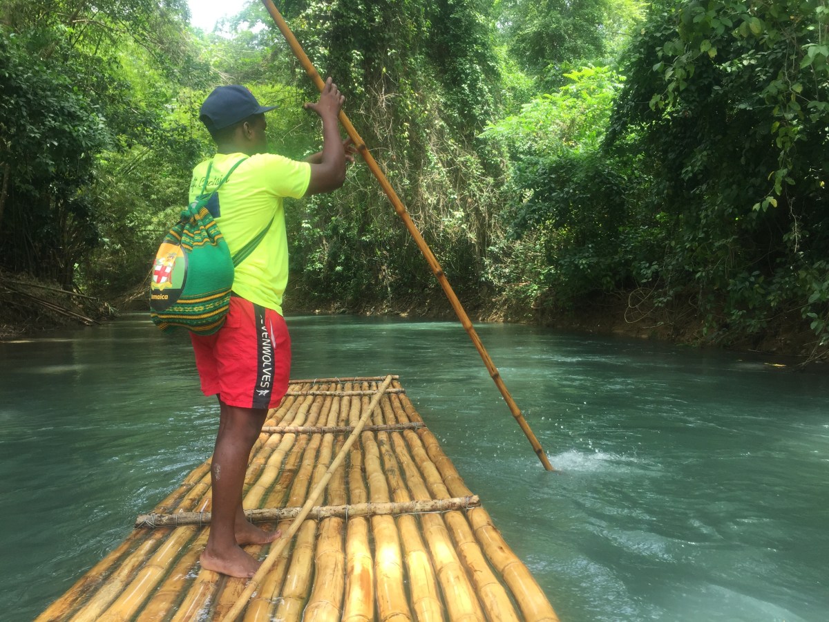 Bamboo Rafting on the Martha Brae
