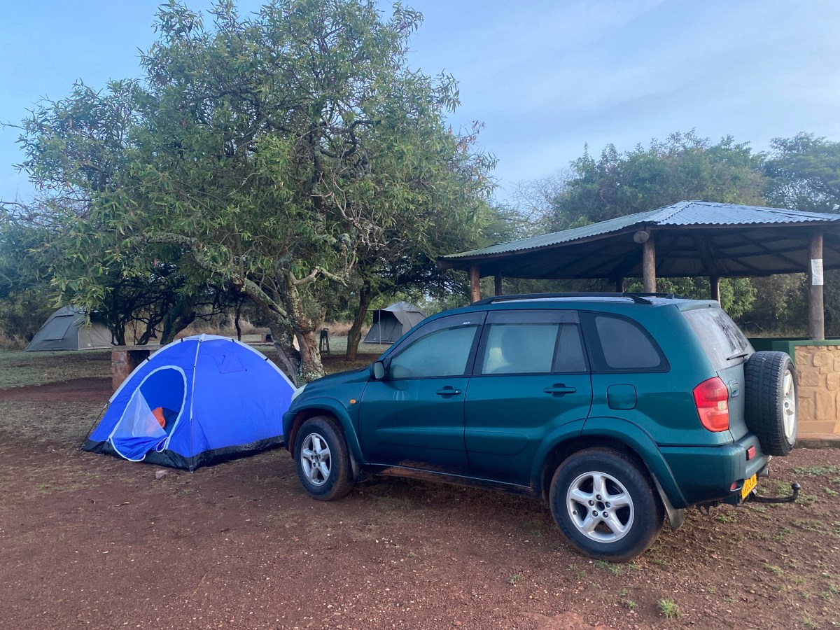 Camping in Akagera National Park